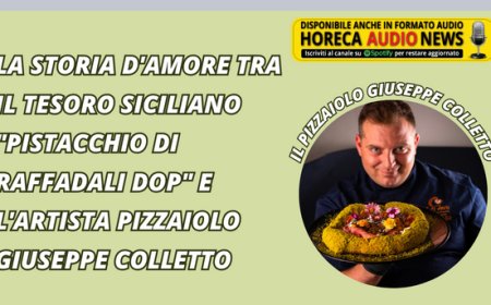 La storia d'amore tra il tesoro siciliano "Pistacchio di Raffadali DOP" e l'artista pizzaiolo Giuseppe Colletto