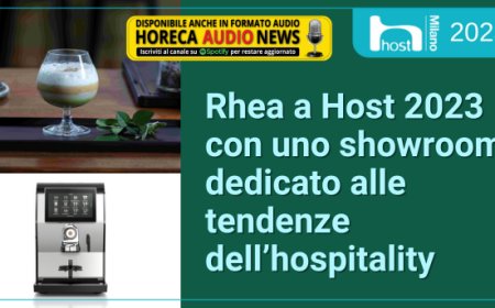 Rhea a Host 2023 con uno showroom dedicato alle tendenze dell’hospitality