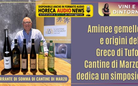 Aminee gemelle e origini del Greco di Tufo: Cantine di Marzo dedica un simposio