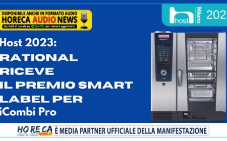 Host 2023: Rational riceve il premio Smart Label per iCombi Pro