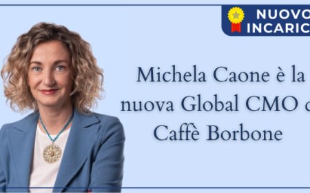 Michela Caone è la nuova Global CMO di Caffè Borbone