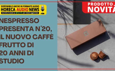 Nespresso presenta N°20, il nuovo caffè frutto di 20 anni di studio