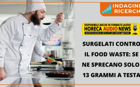 Surgelati contro il food waste: se ne sprecano solo 13 grammi a testa