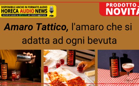 Amaro Tattico, l'amaro che si adatta ad ogni bevuta