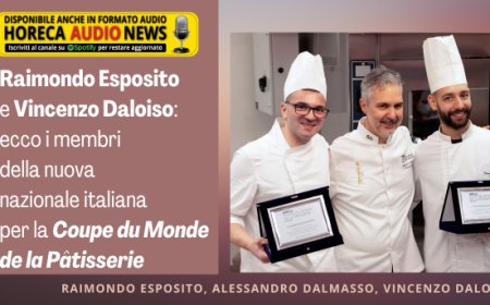 Raimondo Esposito e Vincenzo Daloiso: ecco i membri della nuova nazionale italiana per la Coupe du Monde de la Pâtisserie