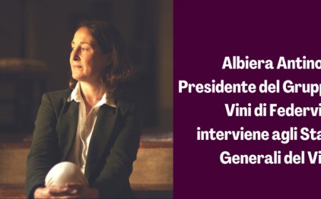 Albiera Antinori, Presidente del Gruppo Vini di Federvini, interviene agli Stati Generali del Vino