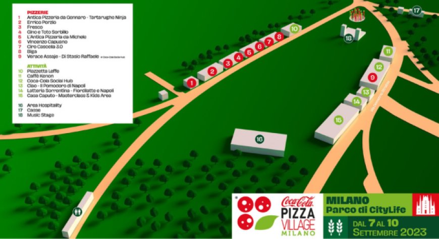 Coca-Cola Pizza Village Milano: la festa della pizza torna in città