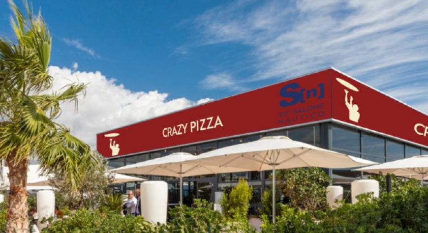 Crazy Pizza lancia in italia il suo primo pop-up restaurant al salone nautico di Genova