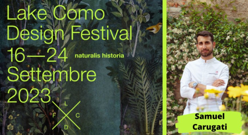 Lake Como Design Festival : Piazzetta allestisce un temporary cafè a Villa Olmo