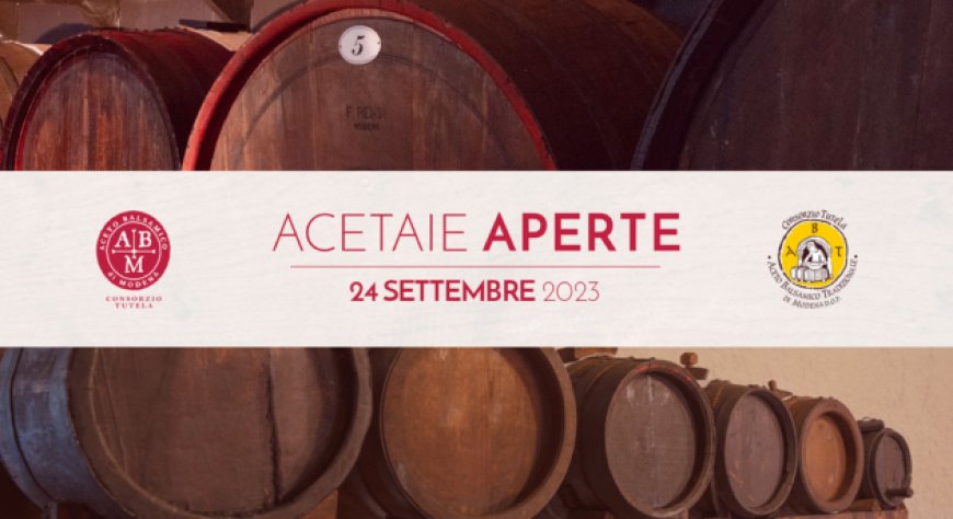 24 settembre 2023 - Modena - Acetaie Aperte