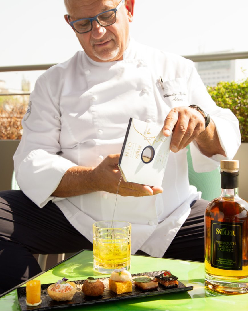 NIO Cocktails. Lo Chef Claudio Sedler firma la nuova ricetta "Tel Ch!"