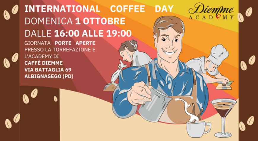 La  Diemme Academy apre le porte per la Giornata internazionale del caffè