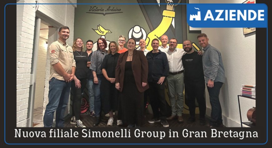 Nuova filiale Simonelli Group in Gran Bretagna