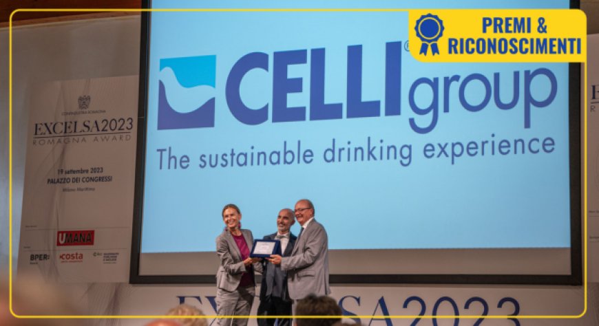 Gruppo Celli vince Excelsa 2023 Romagna Award per la categoria internazionalizzazione