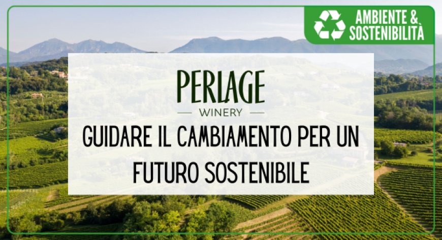 Perlage Winery: guidare il cambiamento per un futuro sostenibile