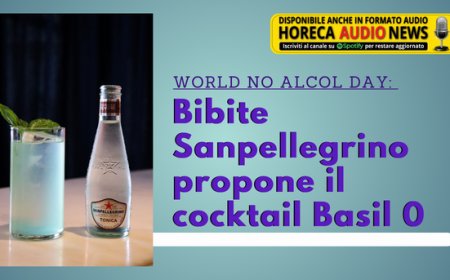 World No Alcol Day: Bibite Sanpellegrino propone il cocktail Basil 0
