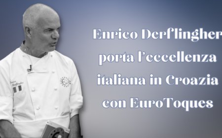 Enrico Derflingher porta l'eccellenza italiana in Croazia con EuroToques