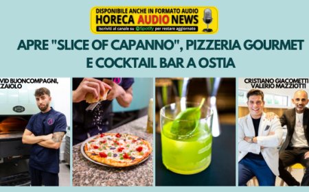 Apre "Slice of Capanno", pizzeria gourmet e cocktail bar a Ostia