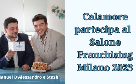 Calamore partecipa al  Salone Franchising Milano 2023