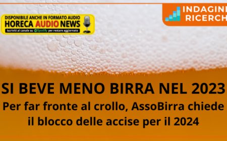 Si beve meno birra nel 2023. Per far fronte al crollo, AssoBirra chiede il blocco delle accise per il 2024