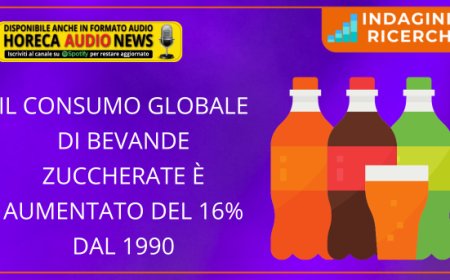 Il consumo globale di bevande zuccherate è aumentato del 16% dal 1990