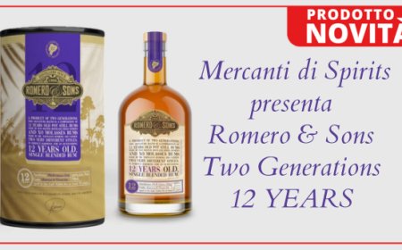Mercanti di Spirits presenta Romero & Sons Two Generations 12 YEARS