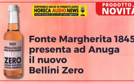 Fonte Margherita 1845 presenta ad Anuga il nuovo Bellini Zero