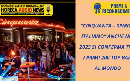 “Cinquanta – Spirito Italiano” anche nel 2023 si conferma tra i primi 200 top bar al mondo