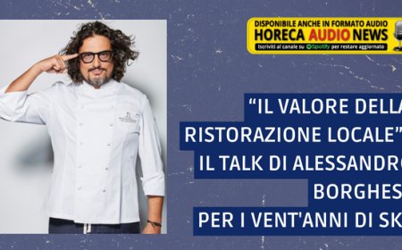 “Il valore della ristorazione locale”, il talk di Alessandro Borghese per i vent'anni di Sky