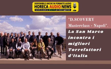 "D.SCOVERY Masterclass - Napoli". La San Marco incontra i migliori Torrefattori d’Italia