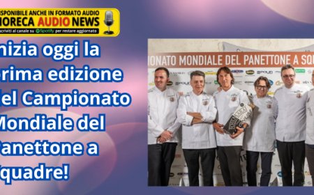 Inizia oggi la prima edizione del Campionato Mondiale del Panettone a Squadre!