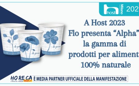 A Host 2023 Flo presenta  "Alpha", la gamma di prodotti per alimenti 100% naturale