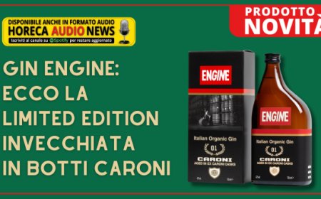 Gin Engine: ecco la limited edition invecchiata in botti Caroni