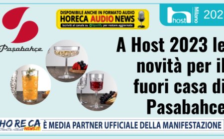 A Host 2023 le novità per il fuori casa di Pasabahce