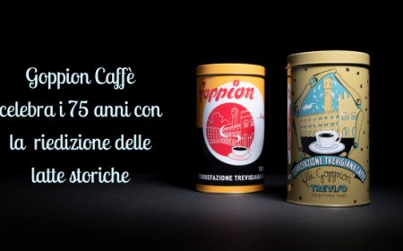 Goppion Caffè celebra i 75 anni con la  riedizione delle latte storiche