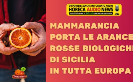 Mammarancia porta le arance rosse biologiche di Sicilia in tutta Europa