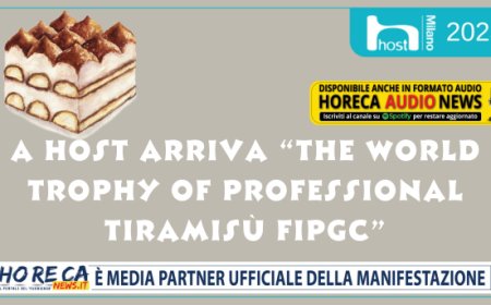 A Host arriva “The World Trophy of Professional Tiramisù FIPGC”