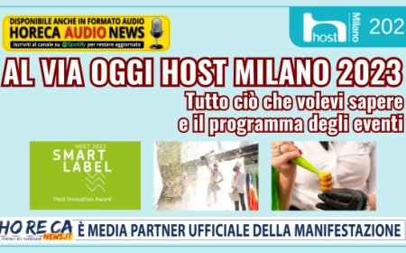Al via oggi Host Milano 2023. Tutto ciò che volevi sapere e il programma degli eventi