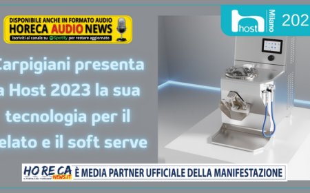 Carpigiani presenta a Host 2023 la sua tecnologia per il gelato e il soft serve