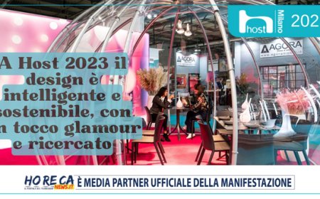 A Host 2023 il design è intelligente e sostenibile, con un tocco glamour e ricercato