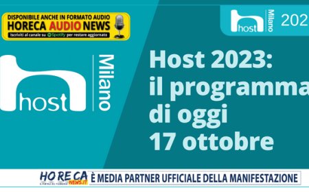 Host 2023: il programma di oggi 17 ottobre