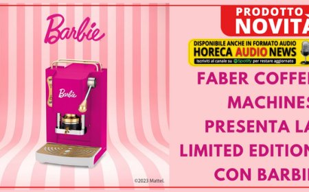 Faber Coffee Machines presenta la limited edition con Barbie