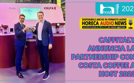 Caffitaly annuncia la partnership con Costa Coffee a Host 2023