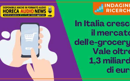 In Italia cresce il mercato dell'e-grocery. Vale oltre 1,3 miliardi di euro