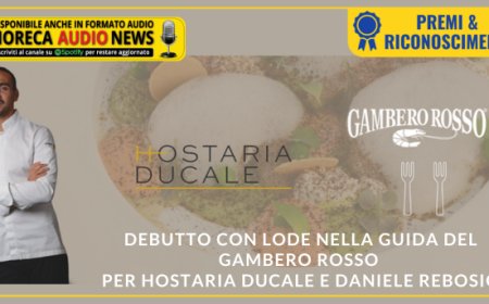Debutto con lode nella guida del Gambero Rosso per Hostaria Ducale e Daniele Rebosio