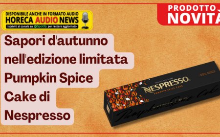 Sapori d'autunno nell'edizione limitata Pumpkin Spice Cake di Nespresso