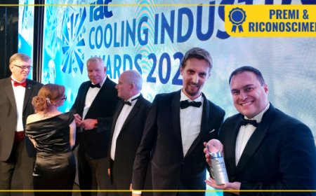 Epta ed Energy Recovery vincono il Refrigeration Innovation of the Year ai RAC Cooling Industry Awards 2023