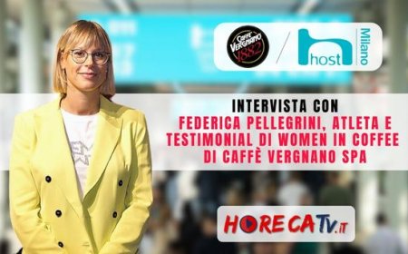HorecaTv a Host 2023: Intervista con Federica Pellegrini, testimonial del progetto "Women in Coffee" di Caffè Vergnano