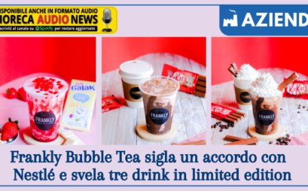 Frankly Bubble Tea sigla un accordo con  Nestlé e svela tre drink in limited edition