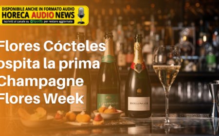 Flores Cócteles ospita la prima Champagne Flores Week